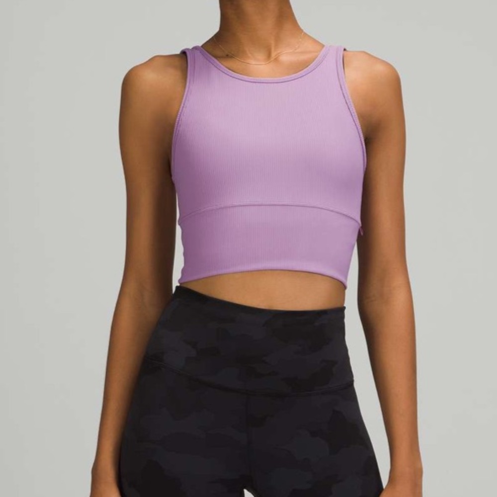 lululemon athletica Purple Crop Top